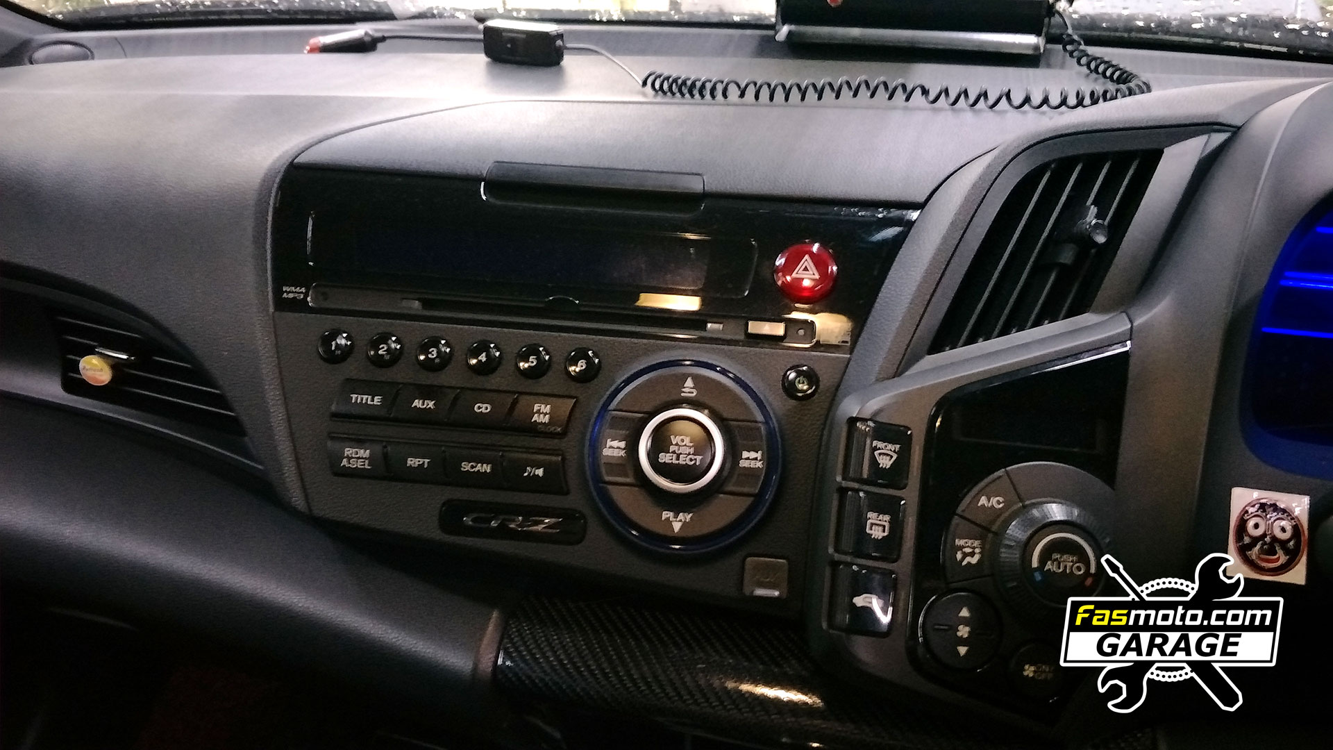 Honda CR-Z Kenwood DMX7019BT Install