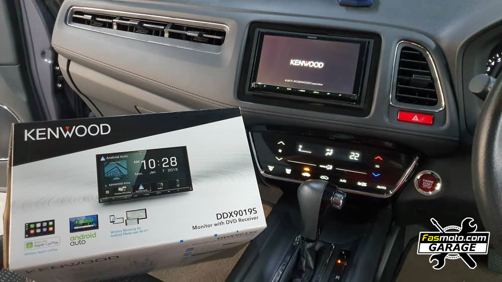 Honda HR-V Kenwood DDX9019S & DRV-N520 Install