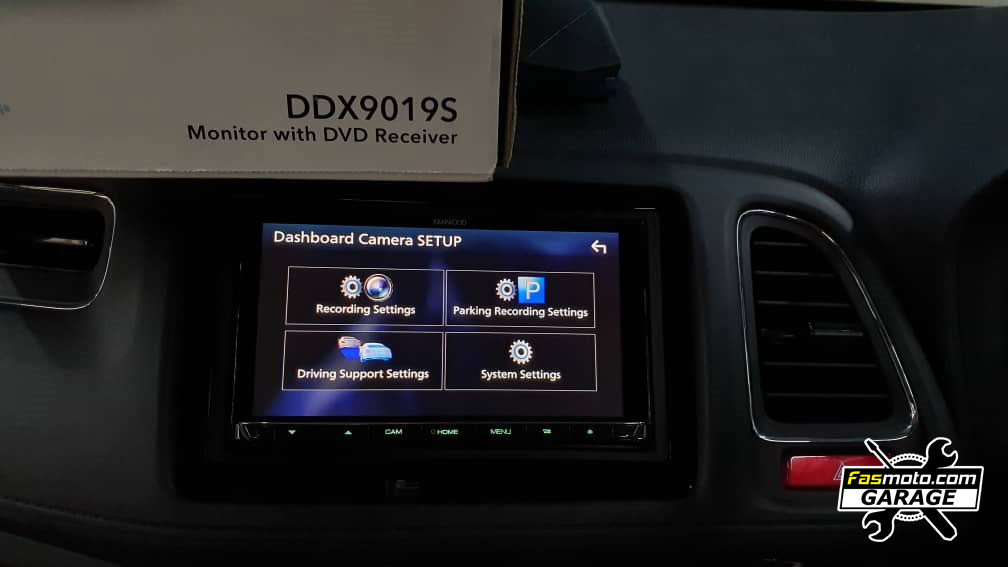 Honda HR-V Kenwood DDX9019S & DRV-N520 Install