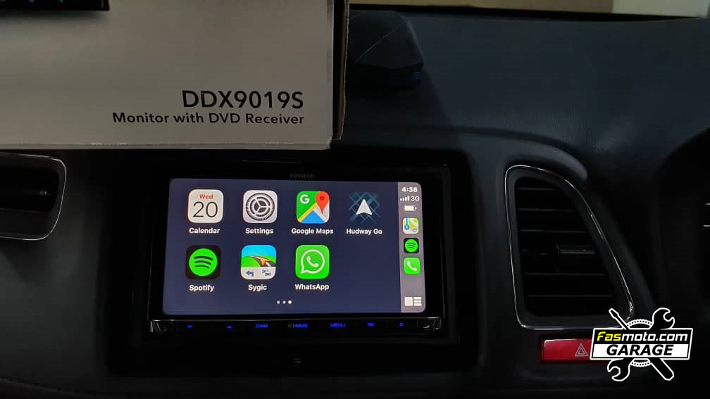 Honda HR-V Kenwood DDX9019S & DRV-N520 Install