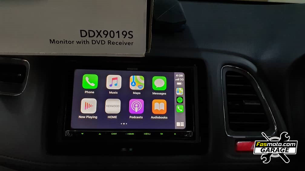 Honda HR-V Kenwood DDX9019S & DRV-N520 Install