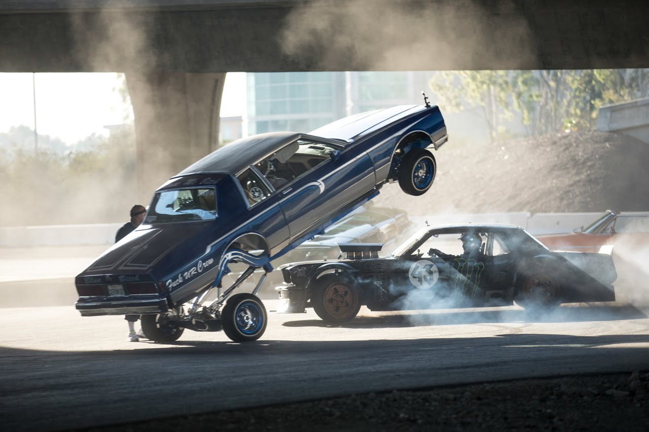 Ken Block going wild in the strets of Los Angeles
