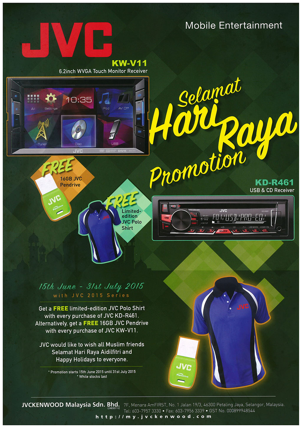 JVC Hari Raya 2015 Promotion Malaysia