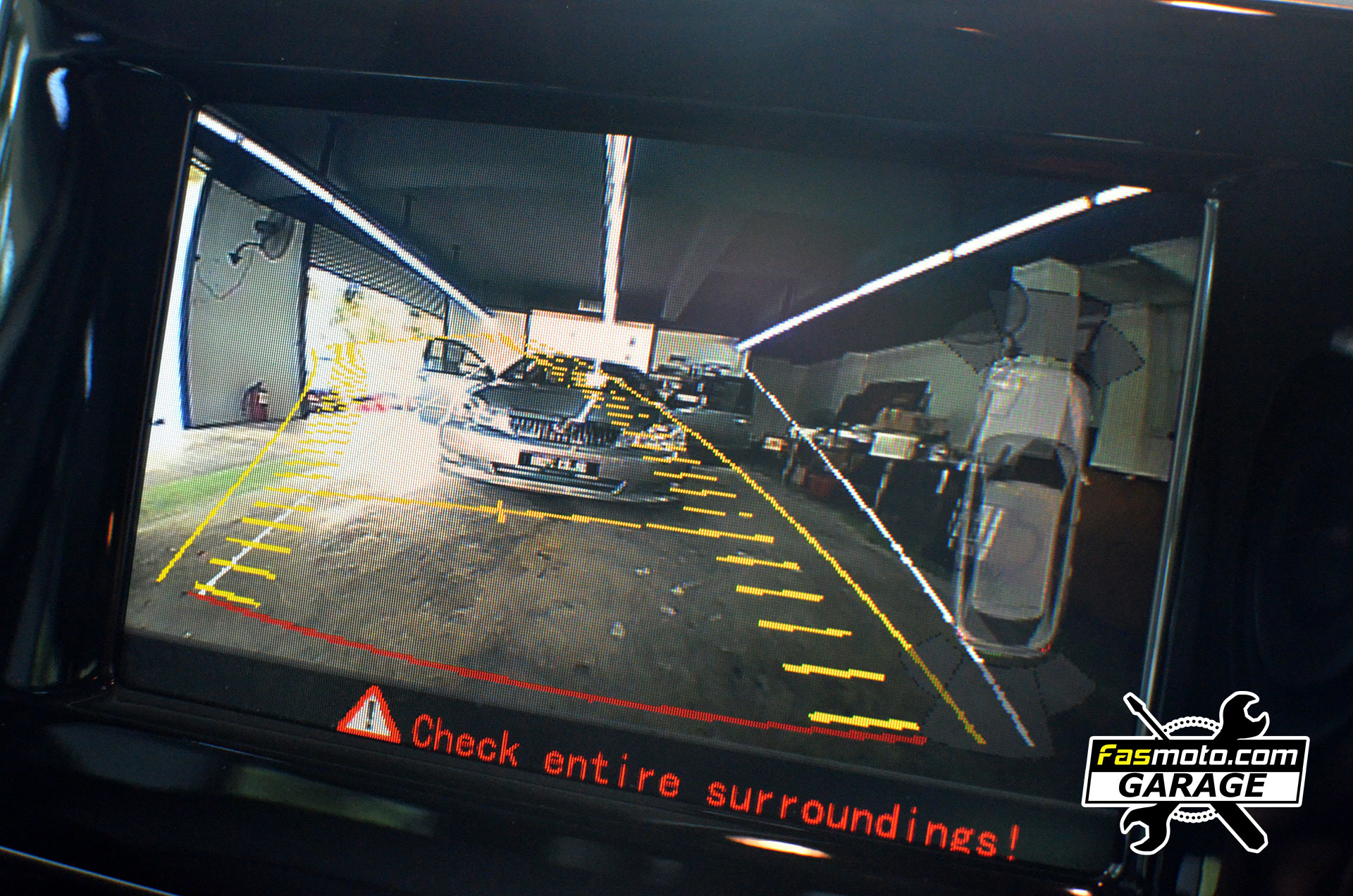 Mercedes Benz B200 B Class Rear Parking Camera install