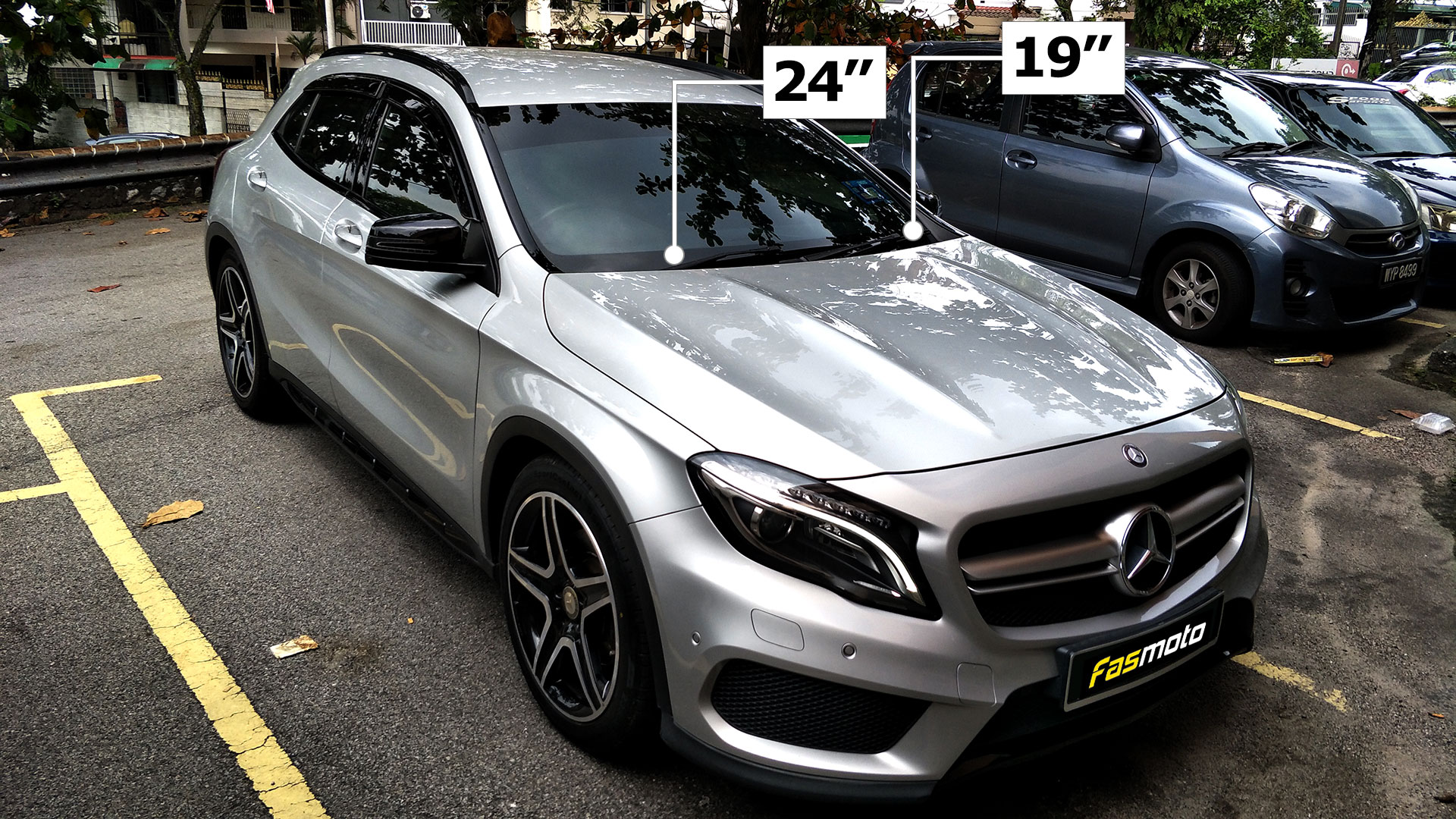 Mercedes-Benz GLA250 X156 Facelift PIAA Si Tech