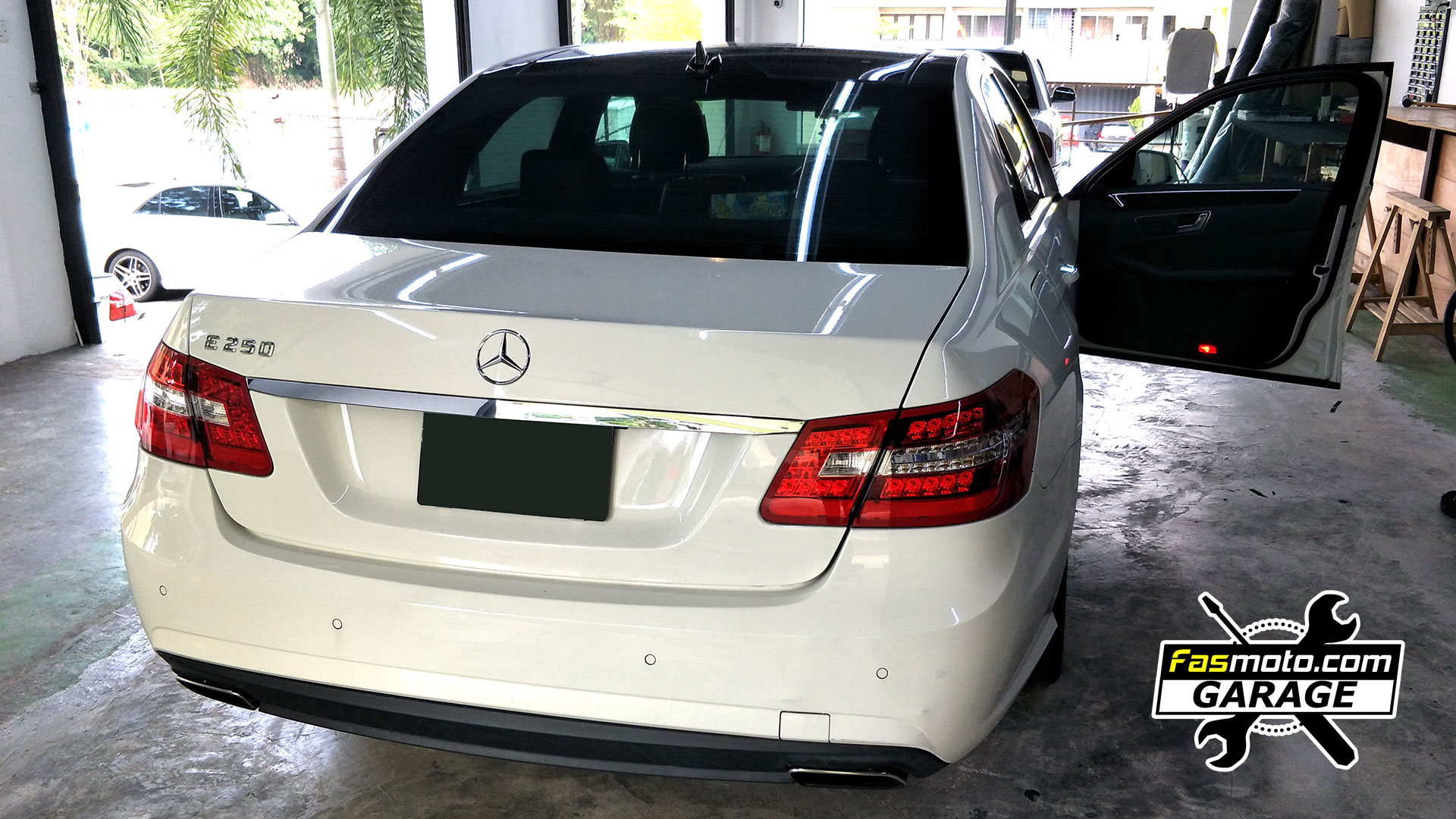 Mercedes E250 Pioneer TS-A1600C Component Speakers Install