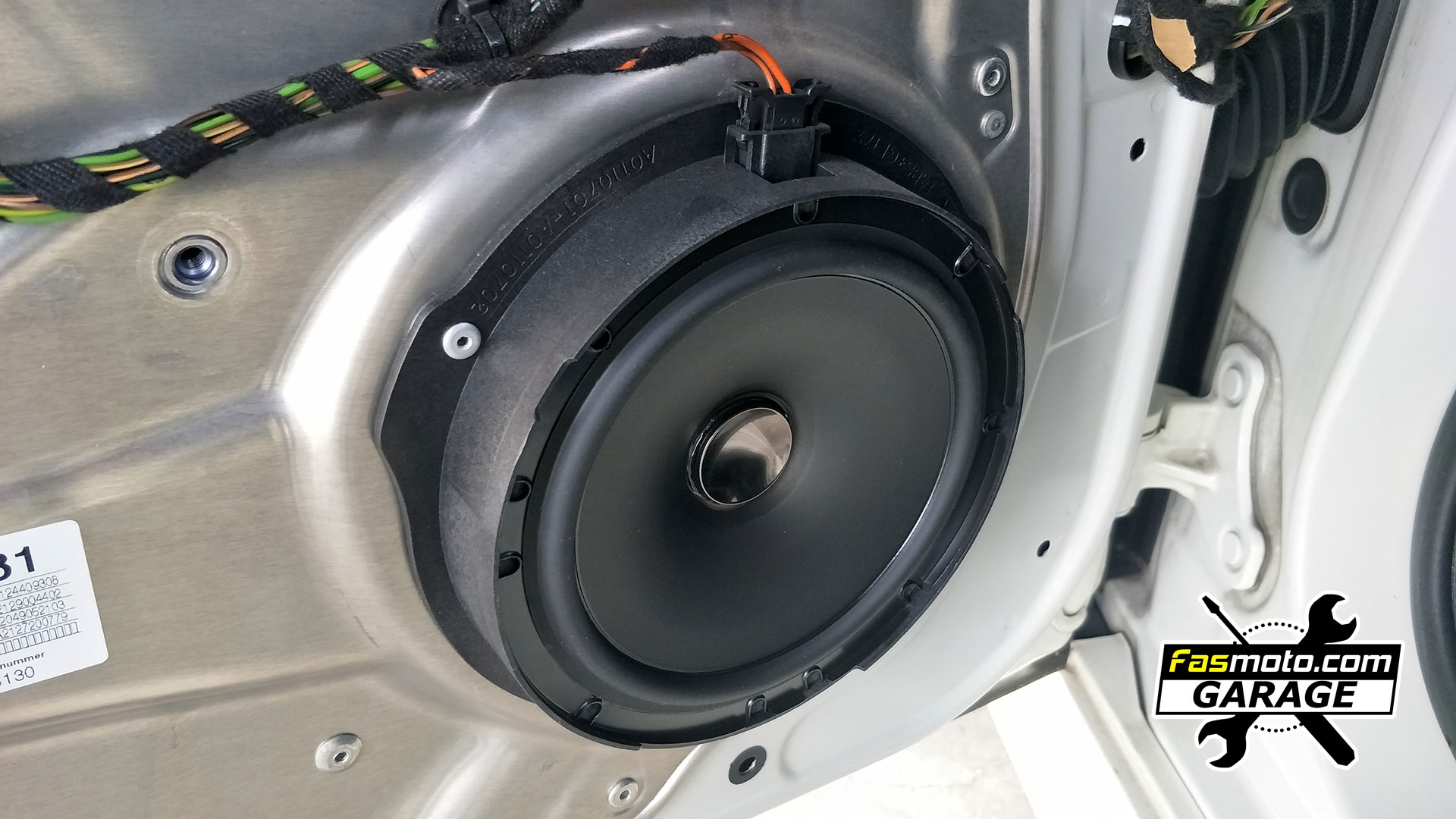 Mercedes E250 Pioneer TS-A1600C Component Speakers Install