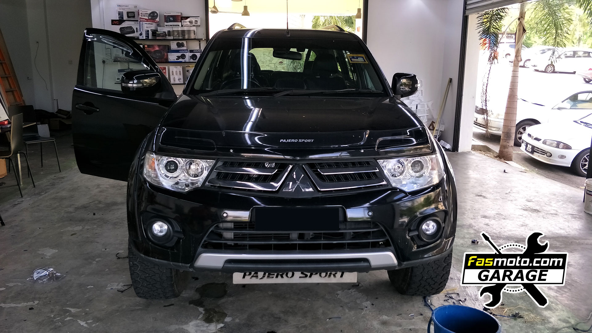 Mitsubishi Pajero Sport Headlamp Restoration (Yellowing, Oxidation, Fogged)