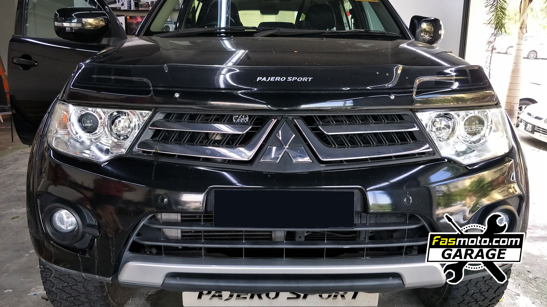 Mitsubishi Pajero Sport Headlamp Restoration (Yellowing, Oxidation, Fogged)