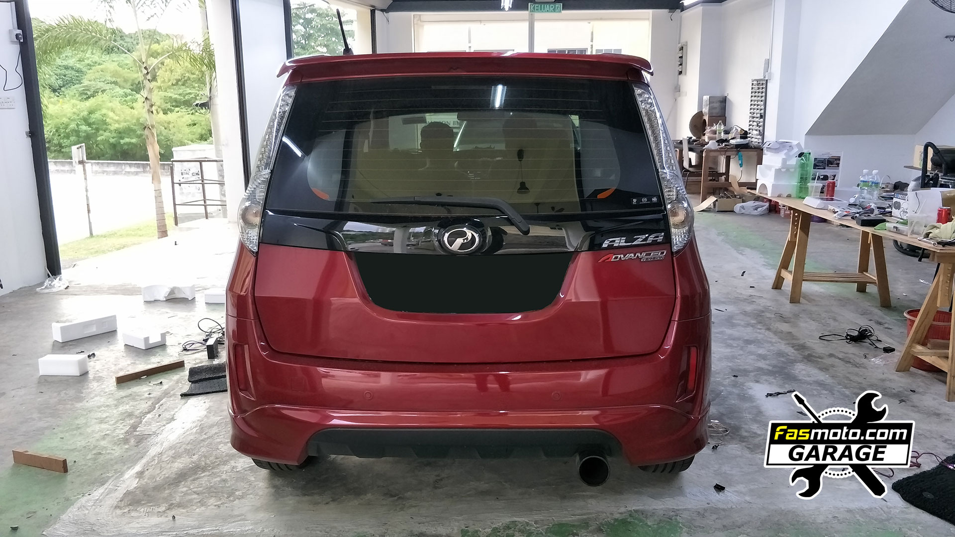 Perodua Alza Audiobank Budget DSp Install