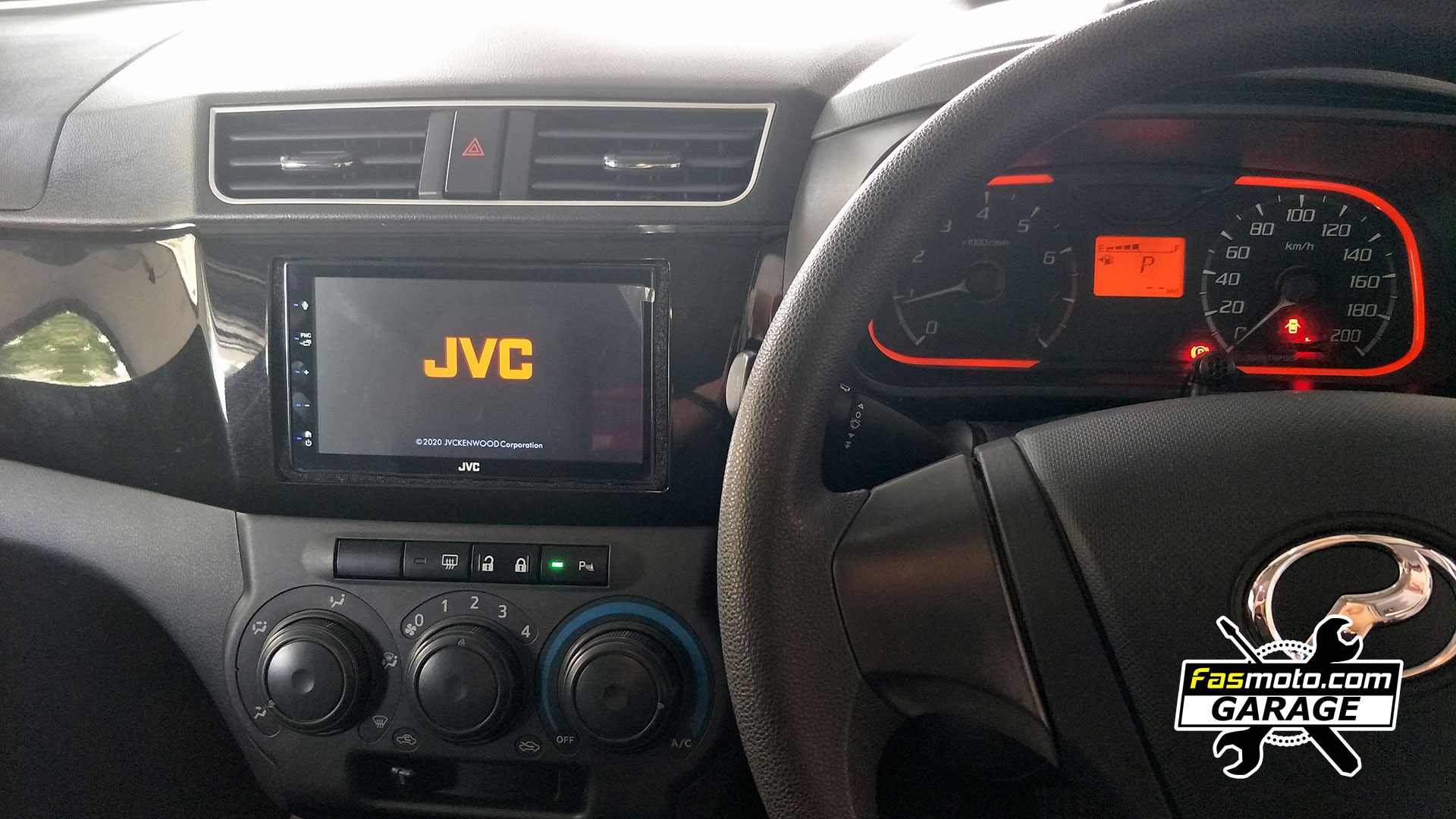 Perodua Bezza JVC KW-M560BT and Blaupunkt RC 3