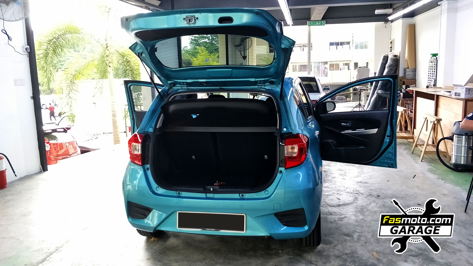 Perodua Myvi 3rd Gen JVC KW M560BT Blaupunkt RC 3 Install