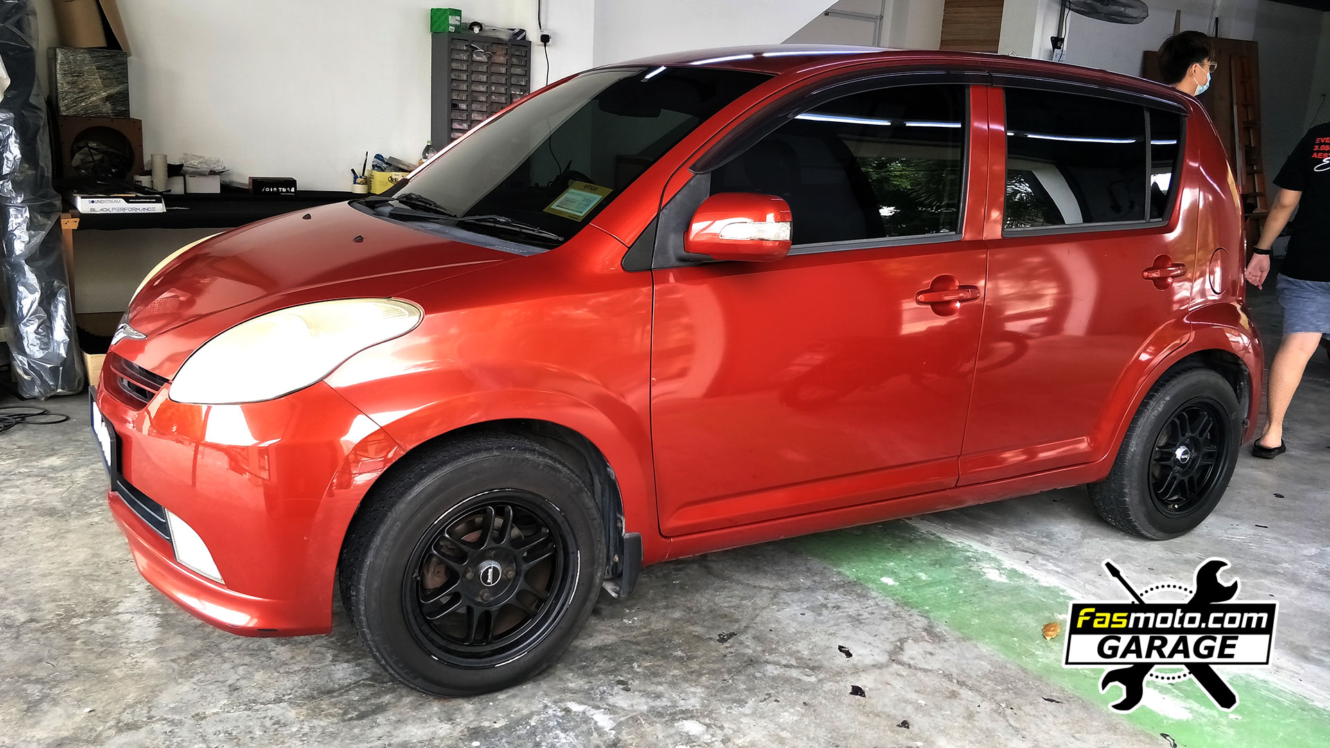 Perodua Myvi 3rd Gen JVC KW M560BT Blaupunkt RC 3 Install