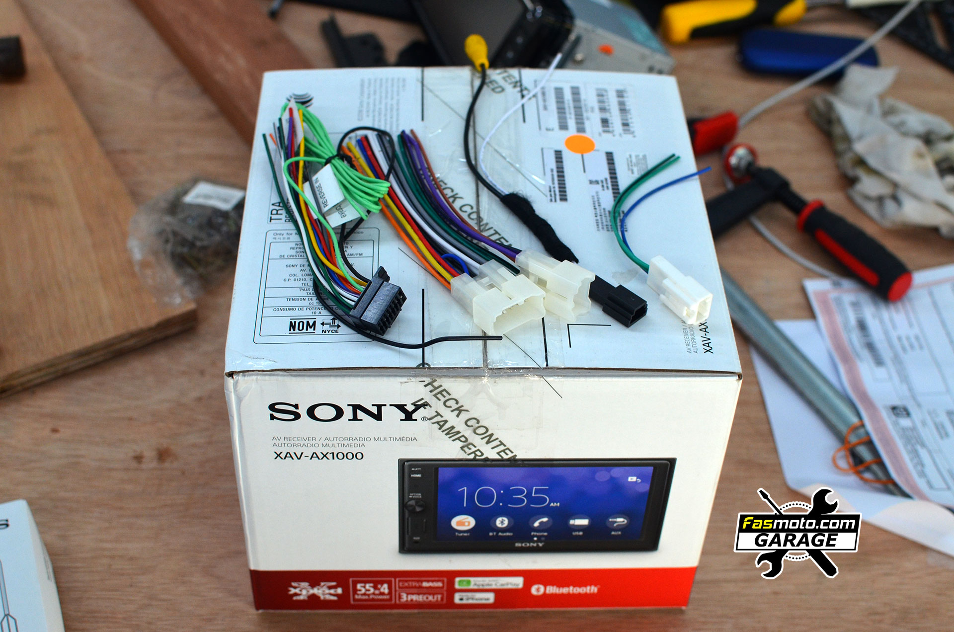 Perodua Myvi AV 3rd Gen Sony XAV-AX1000 install