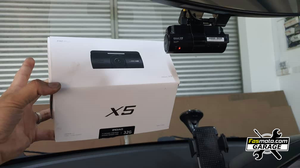 Proton Saga FLX iROAD X5 Dash Camera Install