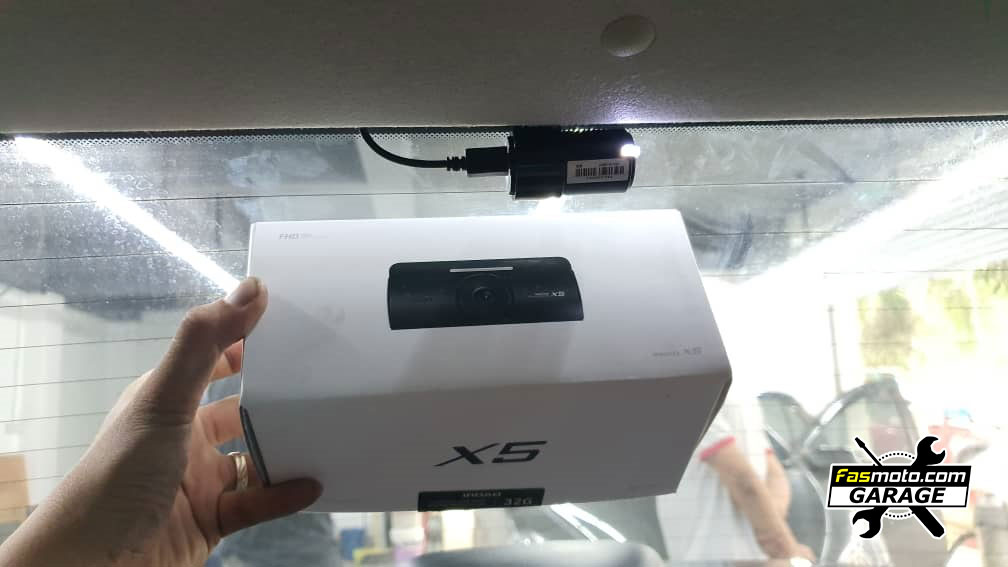 Proton Saga FLX iROAD X5 Dash Camera Install