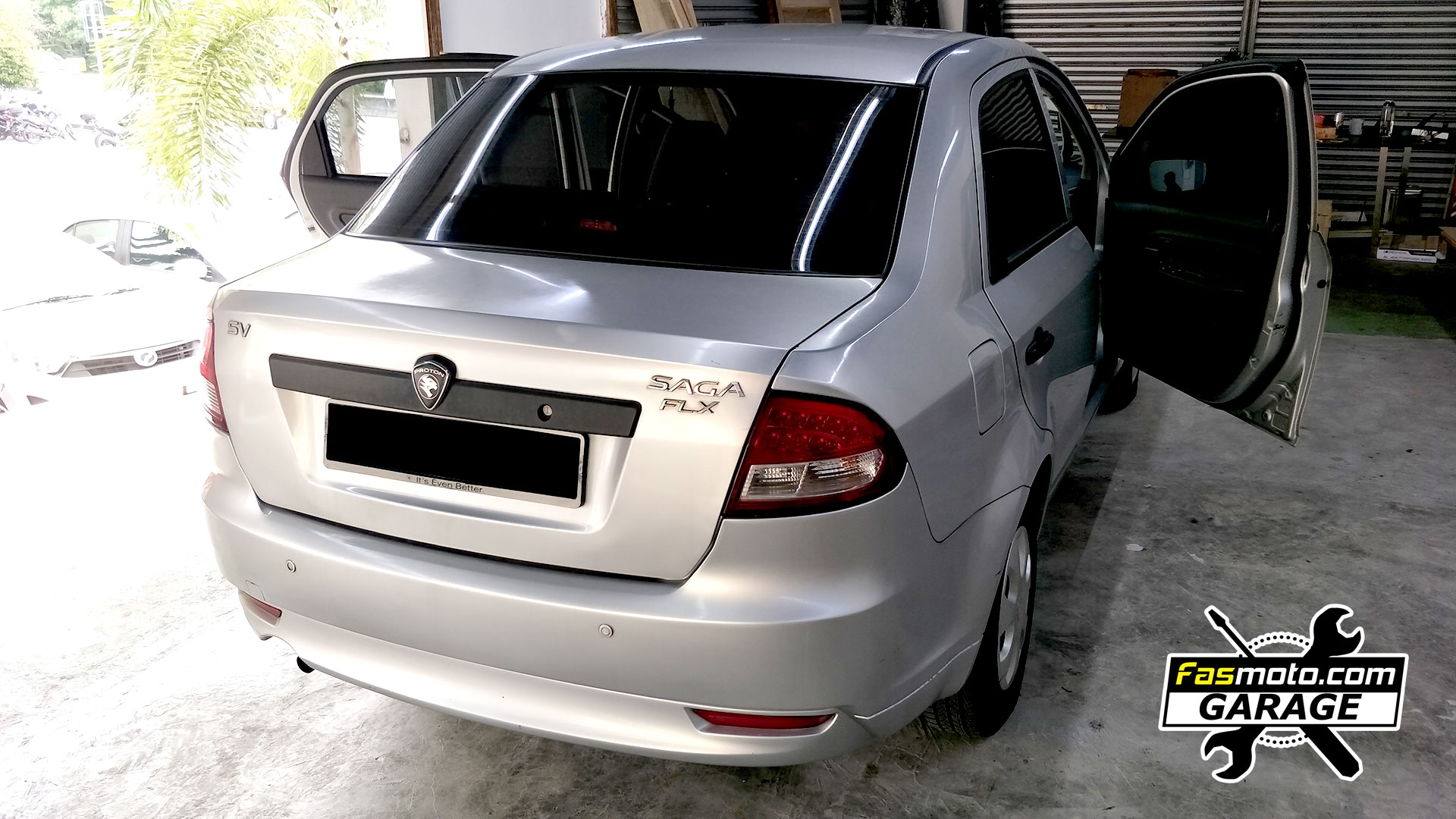 Proton Saga FLX JVC KD-X351BT Install