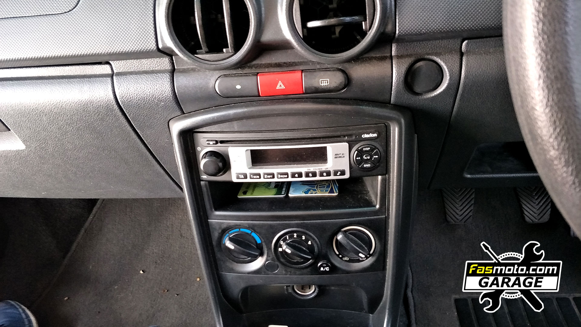 Proton Saga FLX JVC KD-X351BT Install