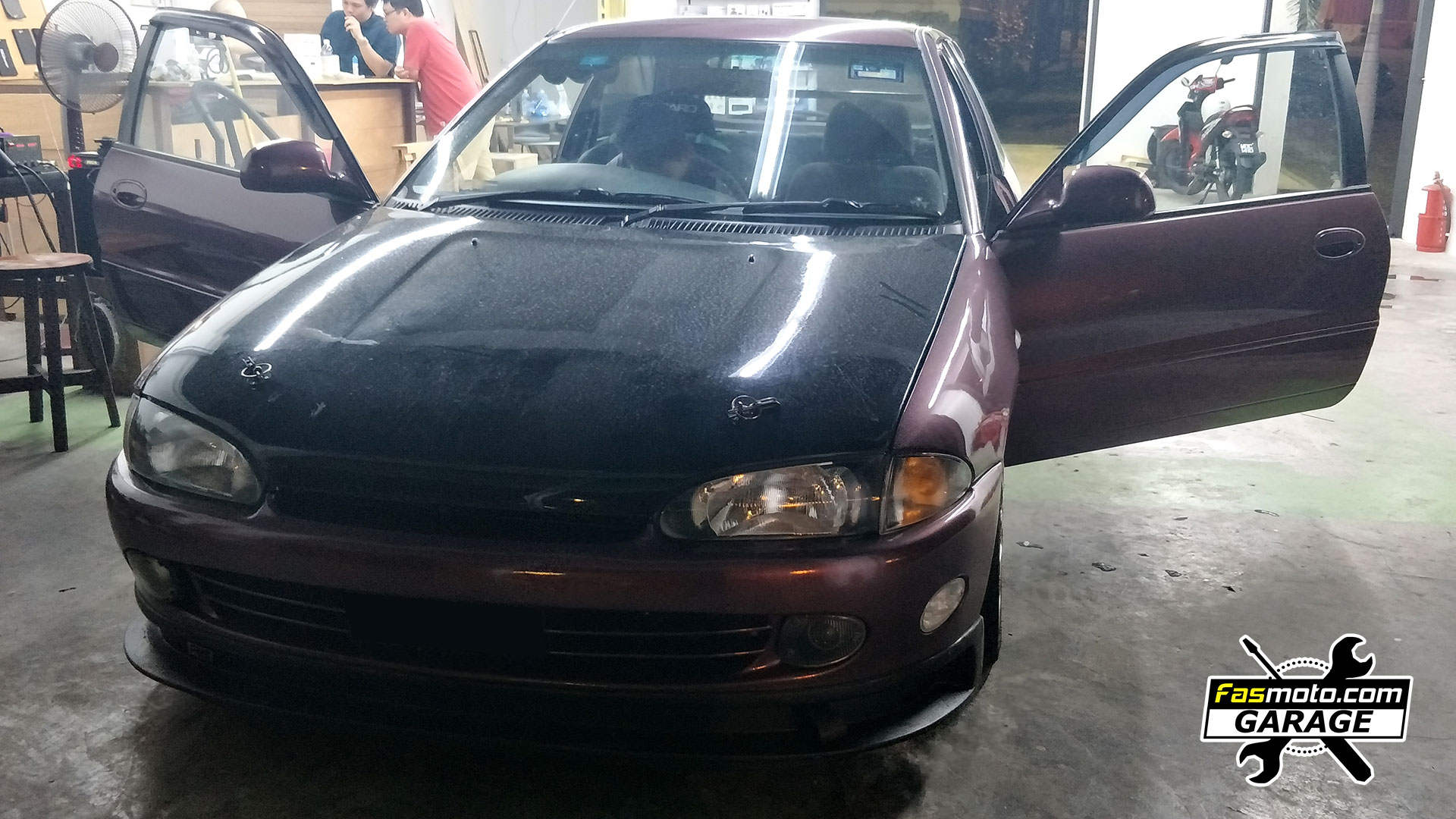 Proton Satria 1st Gen JVC KD-X272BT