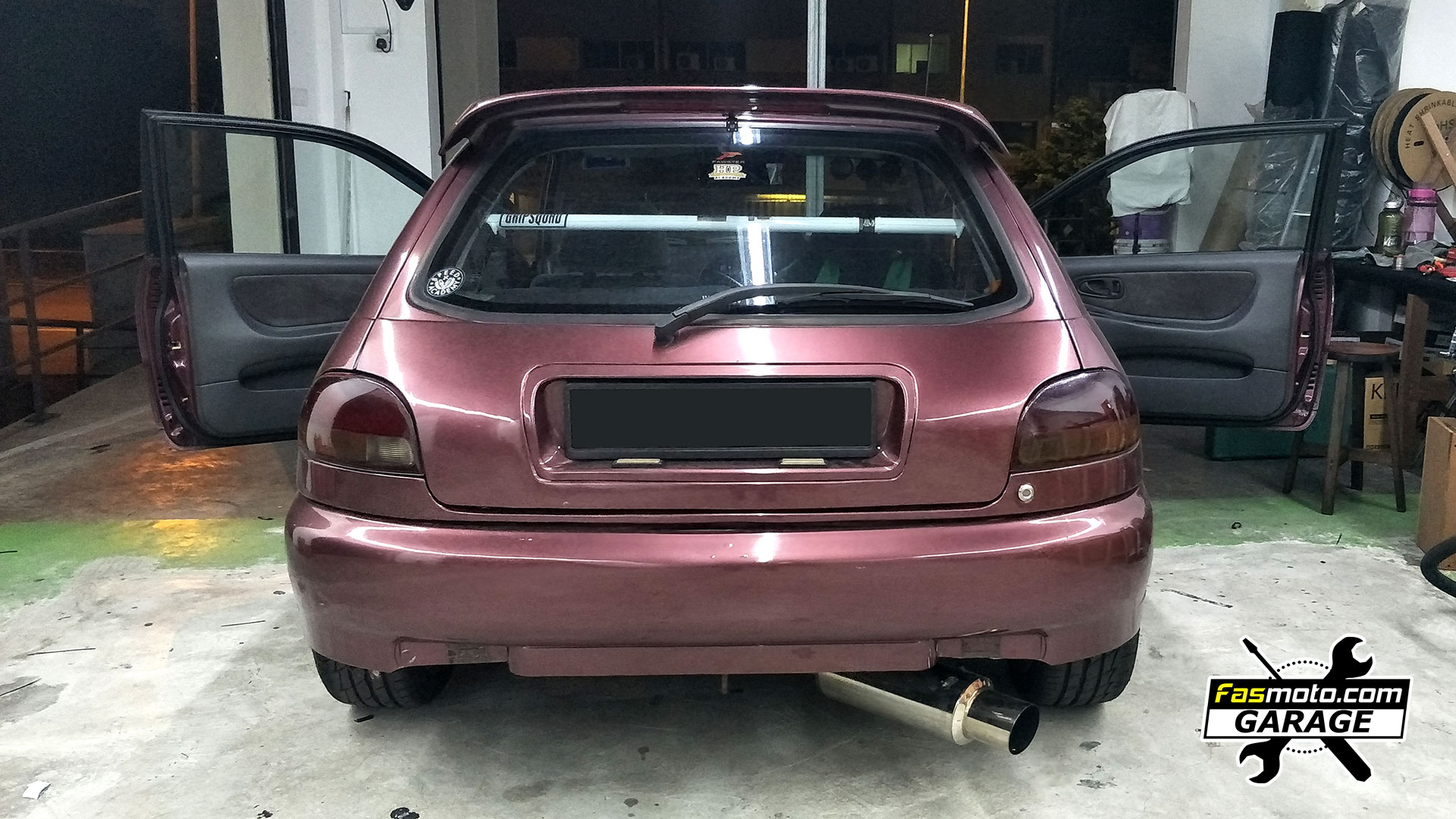 Proton Satria 1st Gen JVC KD-X272BT