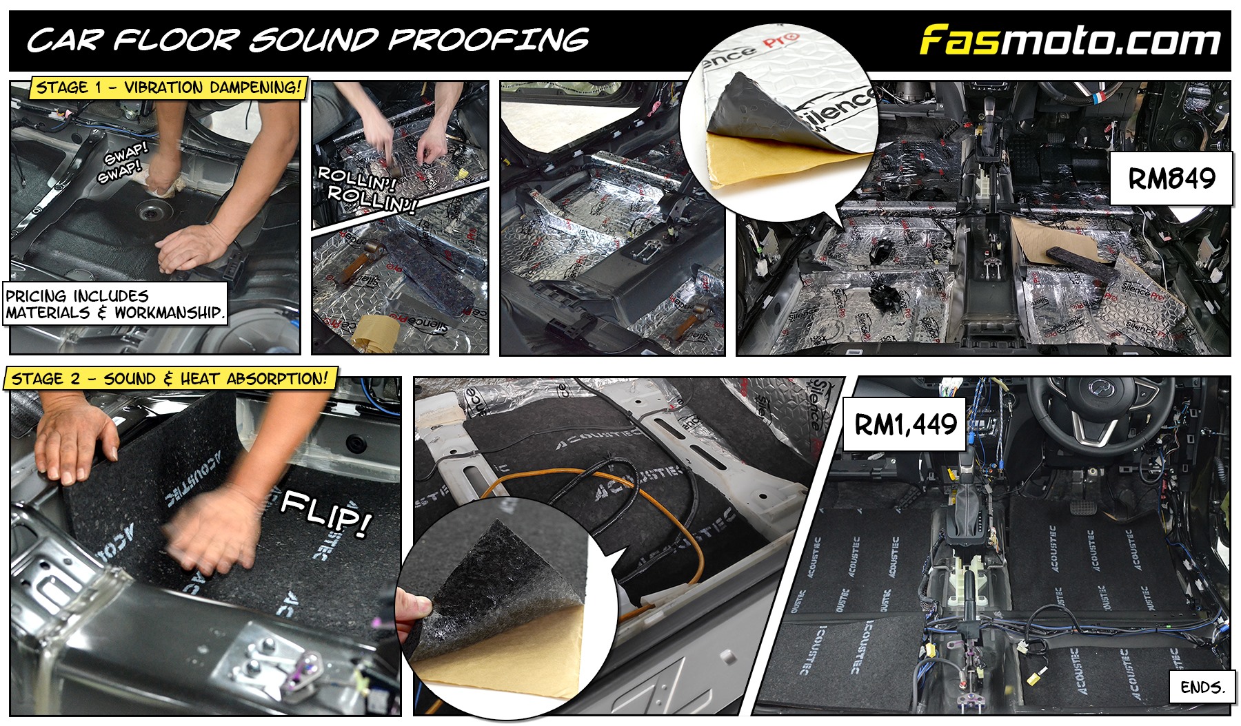 Fasmoto Floor Soundproofing Pricing