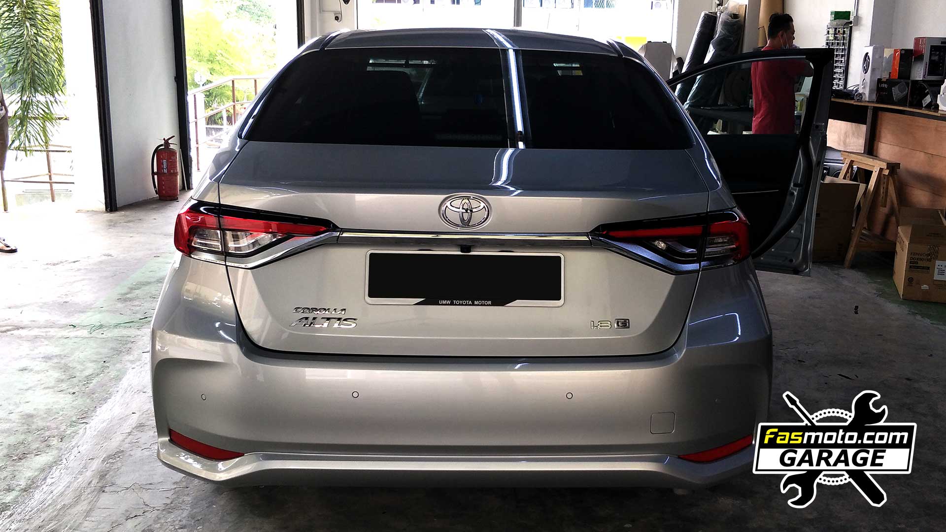 Toyota Corolla Altis 12th Gen E210 Kenwood DDX919WS with 360 Camera Retained