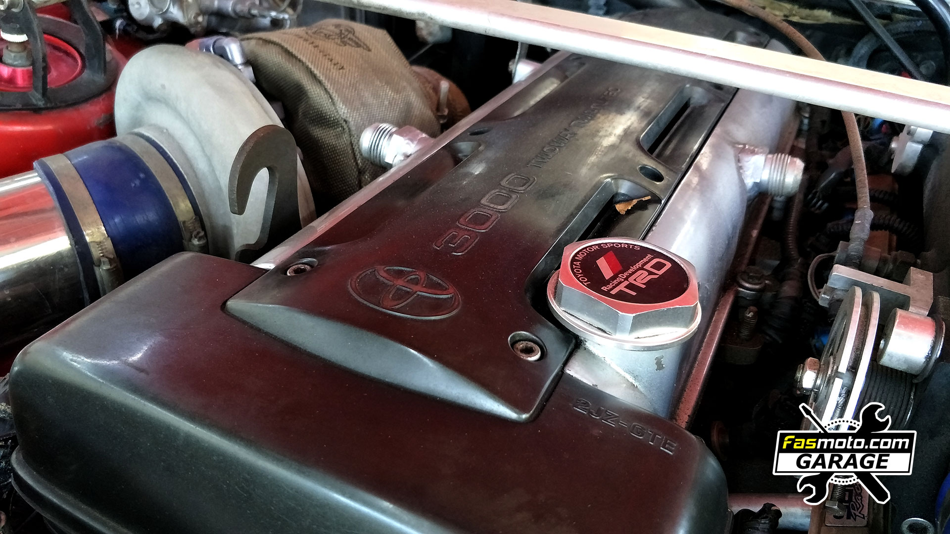 Toyota Supra MK4 A80 Pioneer SPH-C10BT Single DIN install