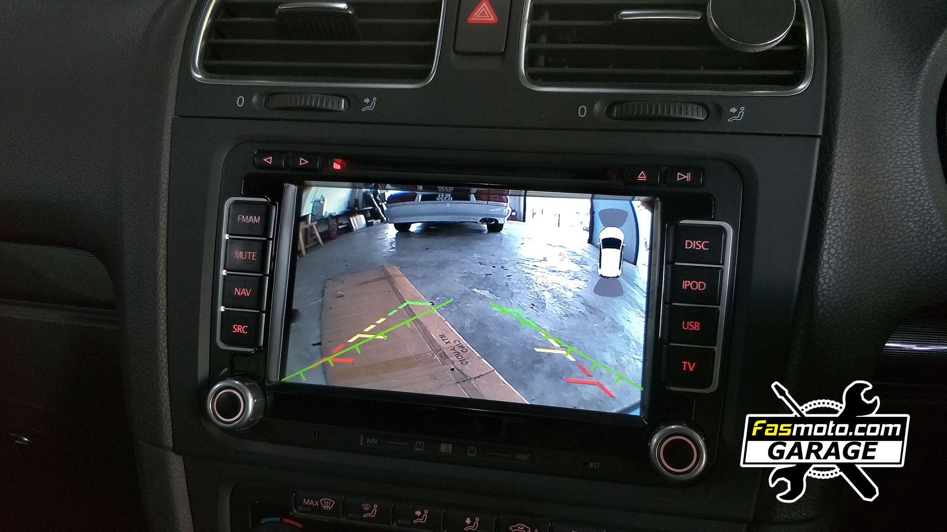 Volkswagen Golf GTi Mk6 Blaupunkt RC 1.0 Reverse Camera