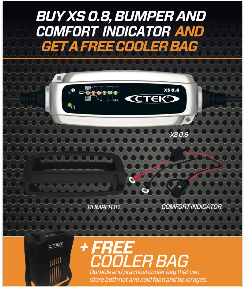 CTEK Free Cooler Bag Promo